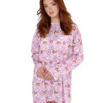 tokidoki x gudetama Go Donuts Long Sleeve Dress