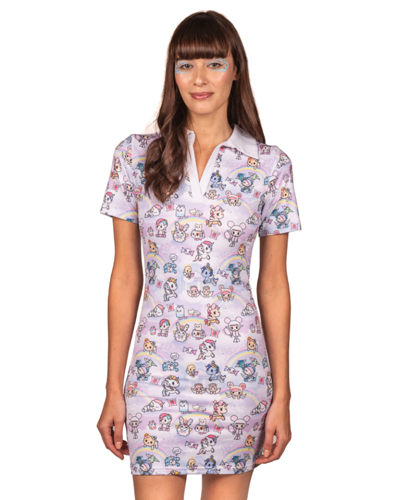 Heavenly_Dress_Front Heavenly Polo Dress - Image 1