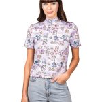 Heavenly Ribbed Collar Tee