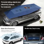 4.8-Meter Automatic Remote-Controlled Car Sunshade — Foldable Roof Canopy - Image 4