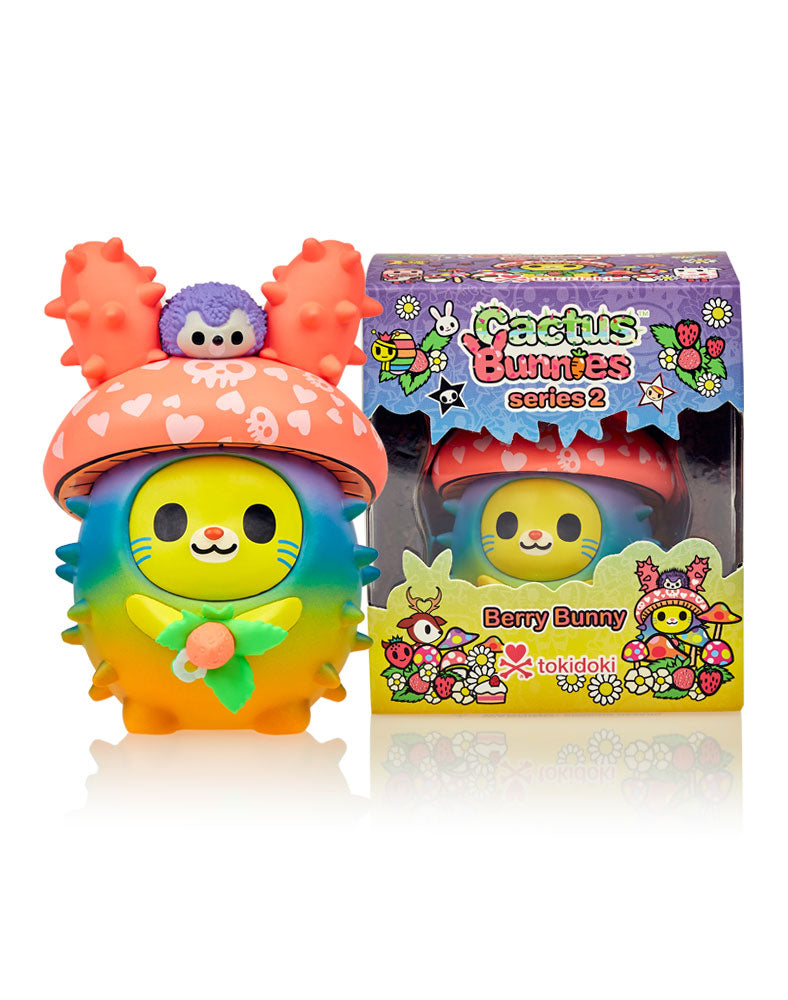 tokidoki-cactus-bunnies-series-2-limited-edition-04 Cactus Bunnies Series 2 - Berry Bunny (Limited Edition) - Image 1