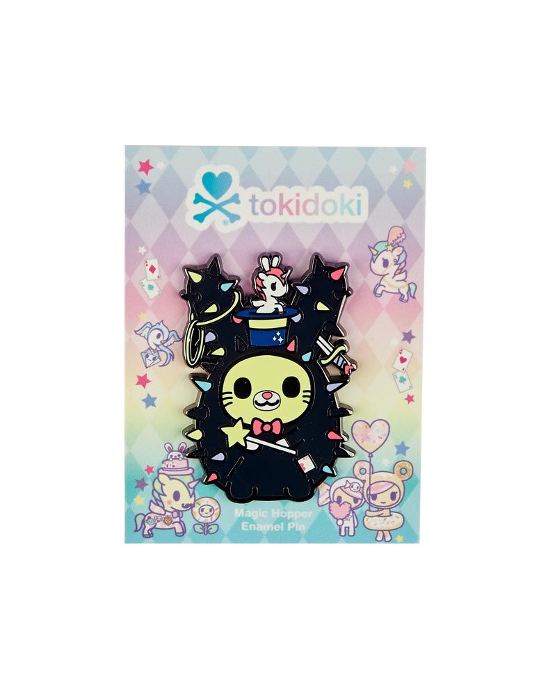 tokidoki-comic-con-2023-novelty-magic-hopper-enamel-pin-01 Magic Hopper Enamel Pin - Image 1