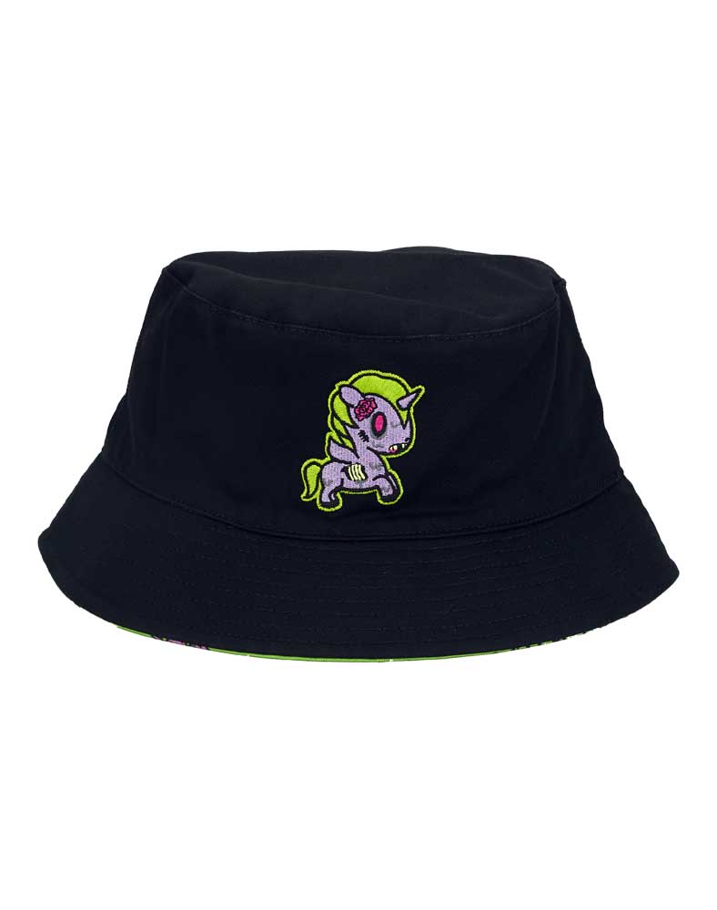 tokidoki-fall-2023-hats-zombie-bucket-01 Zombie Reversible Bucket Hat - Image 1