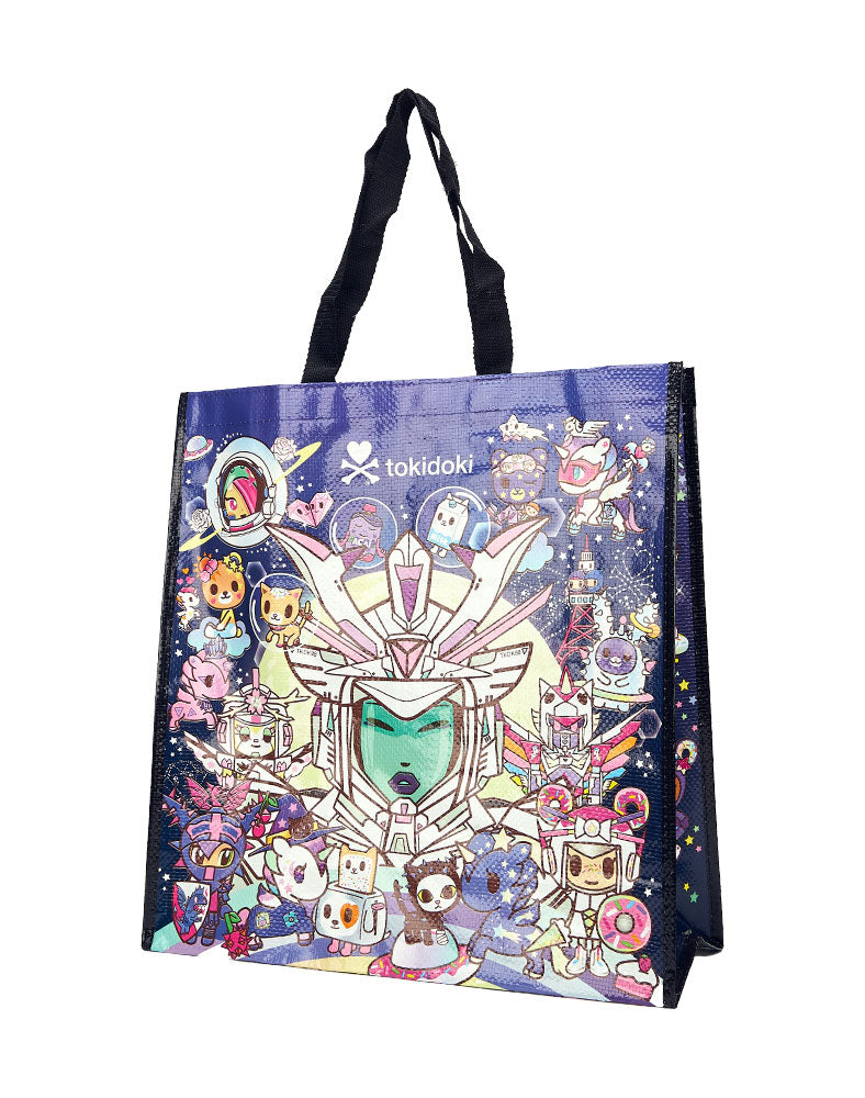 tokidoki-fall-2023-novelty-vinyl-tote-01 Digital Princess Vinyl Tote - Image 1