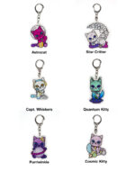 Galactic Cats Acrylic Keychain Blind Box - Image 2