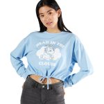Head in the Clouds Cropped Sweatshirt