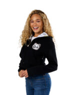 Peace & Bears Cropped Hoodie - Image 5