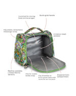 tokidoki x JuJuBe Insulated Bottle Bag Meadow Blooms - Image 2