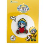 Luce Heart Pin