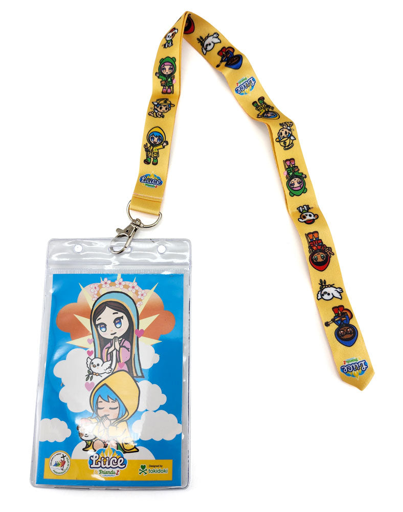 tokidoki-luce-praying-lanyard Luce Praying Lanyard - Image 1