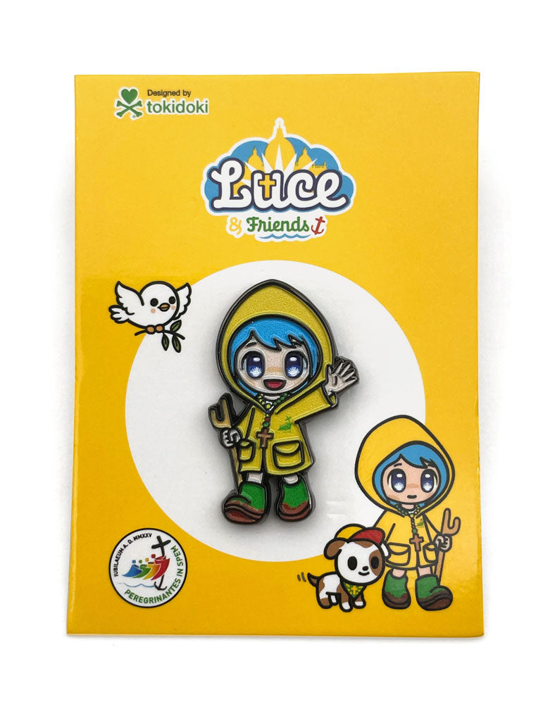 tokidoki-luce-walking-pin Luce Walking Pin - Image 1