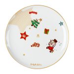 Merry and Bright 8" Ceramic Plates - Set of two