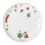 Tis the Season 8" Ceramic Plates - Set of two