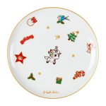 Winter Wonderland 8" Ceramic Plate - Set of two