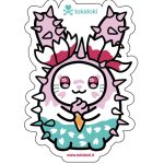 Blossom Bunny Die Cut Sticker