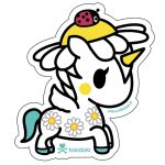 Daisy Unicorno Die Cut Sticker