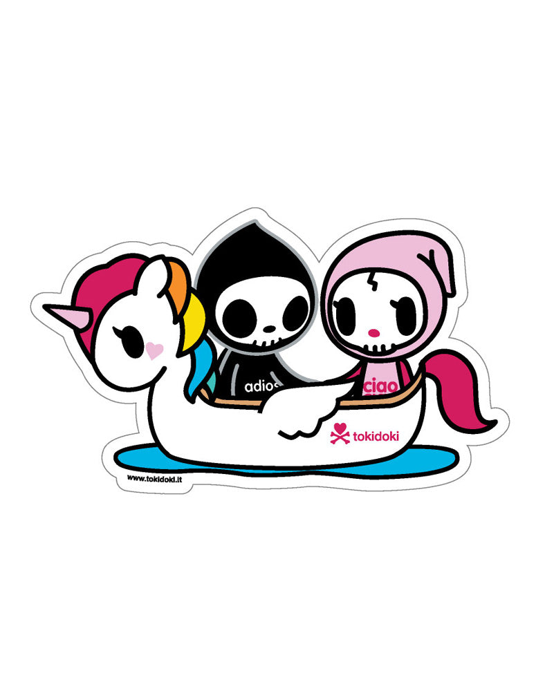 tokidoki-stickers-series-16-boatload-of-love Adios & Ciao Ciao Boatload Of Love Die Cut Sticker - Image 1