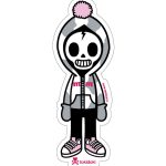 Bye Bye Die Cut Sticker