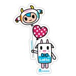 Celebration Latte Die Cut Sticker