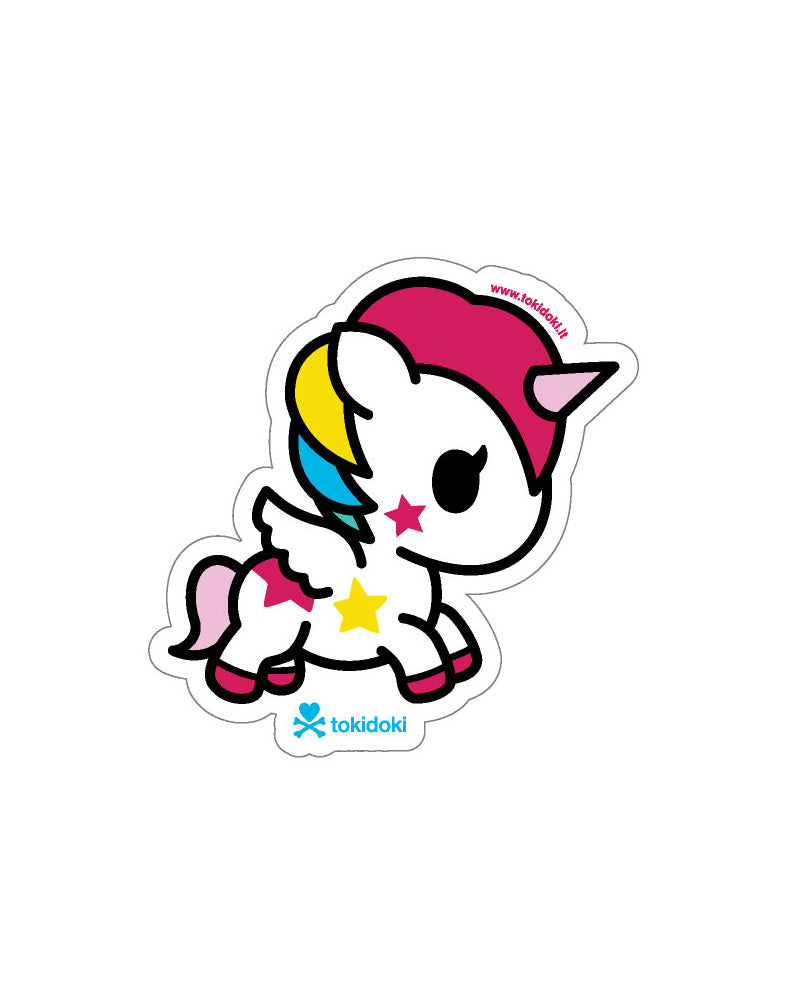 tokidoki-stickers-series-16-chibi-stellina Chibi Stellina Unicorno Die Cut Sticker - Image 1