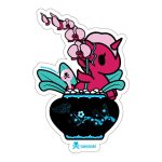 Fuchsia Unicorno Die Cut Sticker