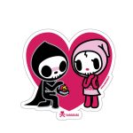 Adios & Ciao Ciao Together Forever Die Cut Sticker