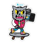 Werewolf Die Cut Sticker