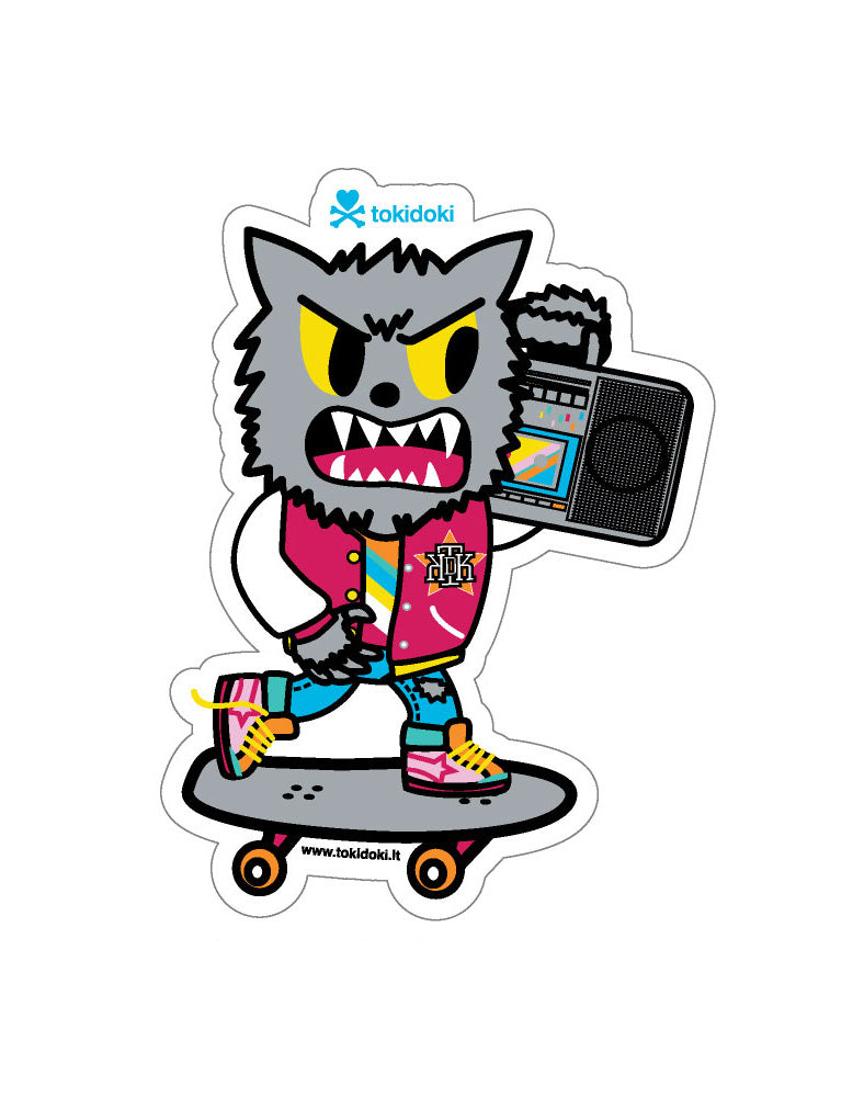 tokidoki-stickers-series-16-werewolf Werewolf Die Cut Sticker - Image 1