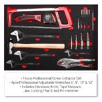 Daytona D655PS 655-Piece Tool Set (Including a 43-Inch, 12-Drawer Red Rolling Tool Cabinet) - Image 8