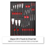 Daytona D655PS 655-Piece Tool Set (Including a 43-Inch, 12-Drawer Red Rolling Tool Cabinet) - Image 13