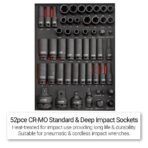 Daytona D655PS 655-Piece Tool Set (Including a 43-Inch, 12-Drawer Red Rolling Tool Cabinet) - Image 14