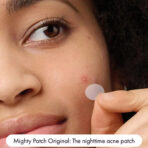 Mighty Patch Original Acne Patch,Hydrocolloid Acne Pimple Patches for Face,Nighttime Spot Pimple Stickers for Face Skin in 1 Use - Image 2
