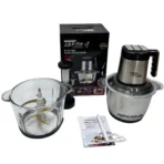 Zepline ZP-00219 Kitchen Food Processor — 3000W High Power, Equipped with Dual Bowls (3.2L Total Capacity); A Multifunctional Electric Chopper Designed for the Kitchen, Ideal for Chopping Meat, Vegetables, Herbs, and Nuts. - Image 8