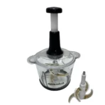 Zepline ZP-00219 Kitchen Food Processor — 3000W High Power, Equipped with Dual Bowls (3.2L Total Capacity); A Multifunctional Electric Chopper Designed for the Kitchen, Ideal for Chopping Meat, Vegetables, Herbs, and Nuts. - Image 9