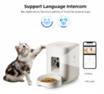 Okos WiFi-s kisállatetető HD kamerával és alkalmazásvezérléssel – Kétirányú hang és távoli etetés - Image 2