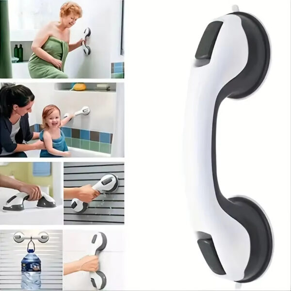 Haltegriffe für Dusche, Badewanne und Dusche, Haltegriffe mit Saugnapf, Badezimmerzubehör, Badezimmergriffe – speziell für Menschen mit Behinderungen und ältere Menschen, Sicherheitshaltegriffe.