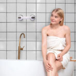 Haltegriffe für Dusche, Badewanne und Dusche, Haltegriffe mit Saugnapf, Badezimmerzubehör, Badezimmergriffe – speziell für Menschen mit Behinderungen und ältere Menschen, Sicherheitshaltegriffe. - Image 5